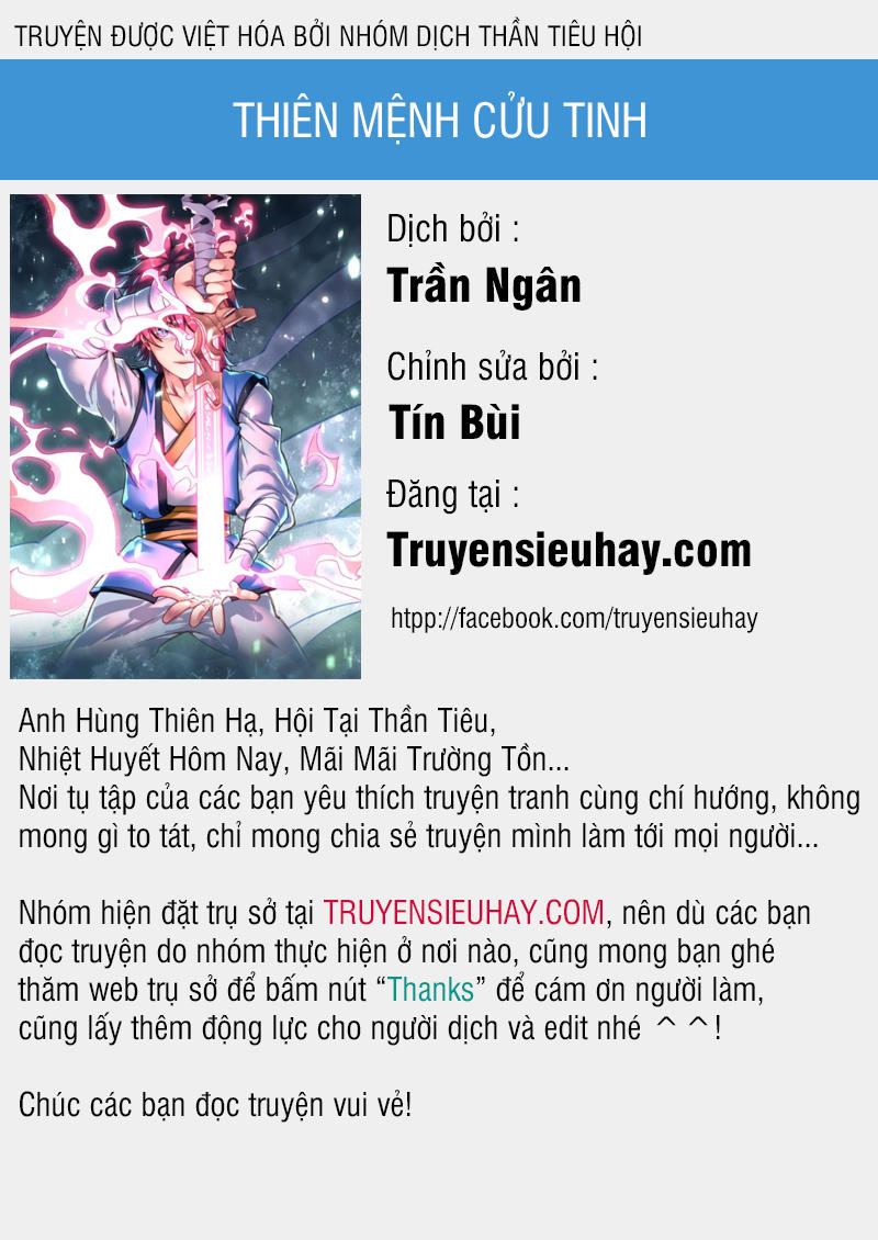 Thiên Mệnh Cửu Tinh Chapter 27 - Trang 2