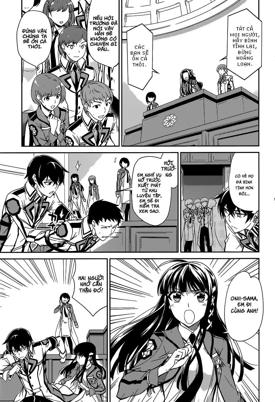 Mahouka Koukou No Rettousei – Nyuugaku Hen Chapter 17 - Trang 2