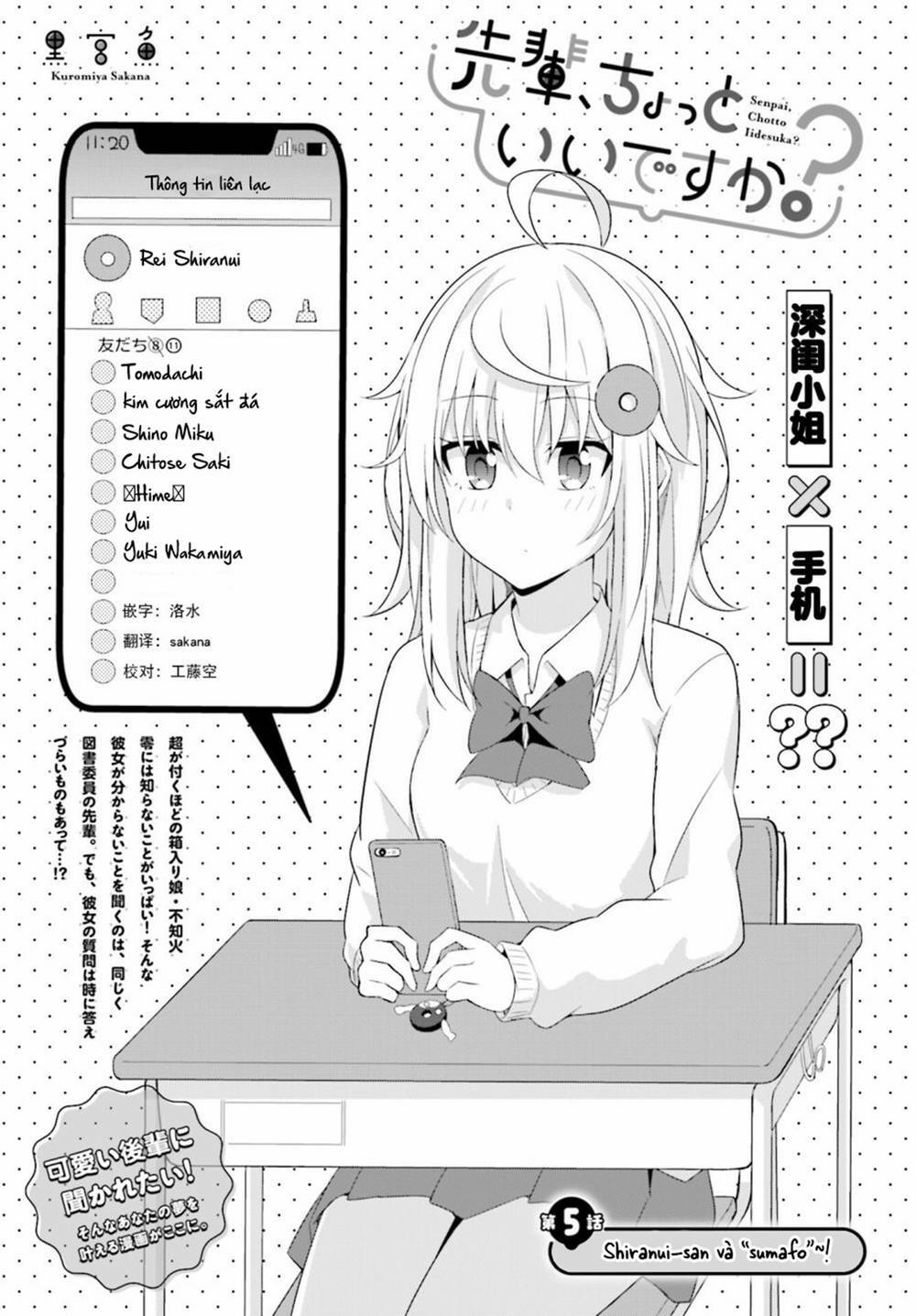 Senpai, Chotto Īdesu Ka? Chapter 5 - Trang 2