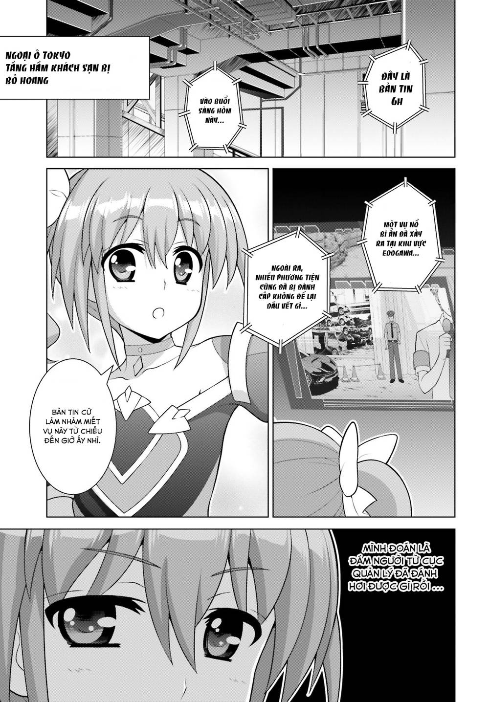 Mahou Shoujo Lyrical Nanoha Reflection Chapter 7 - Trang 2