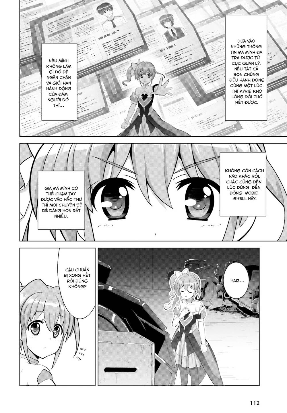 Mahou Shoujo Lyrical Nanoha Reflection Chapter 7 - Trang 2