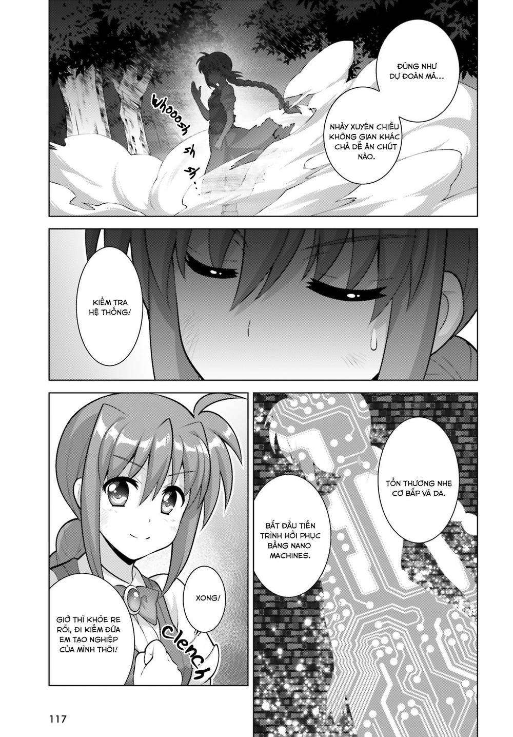 Mahou Shoujo Lyrical Nanoha Reflection Chapter 7 - Trang 2