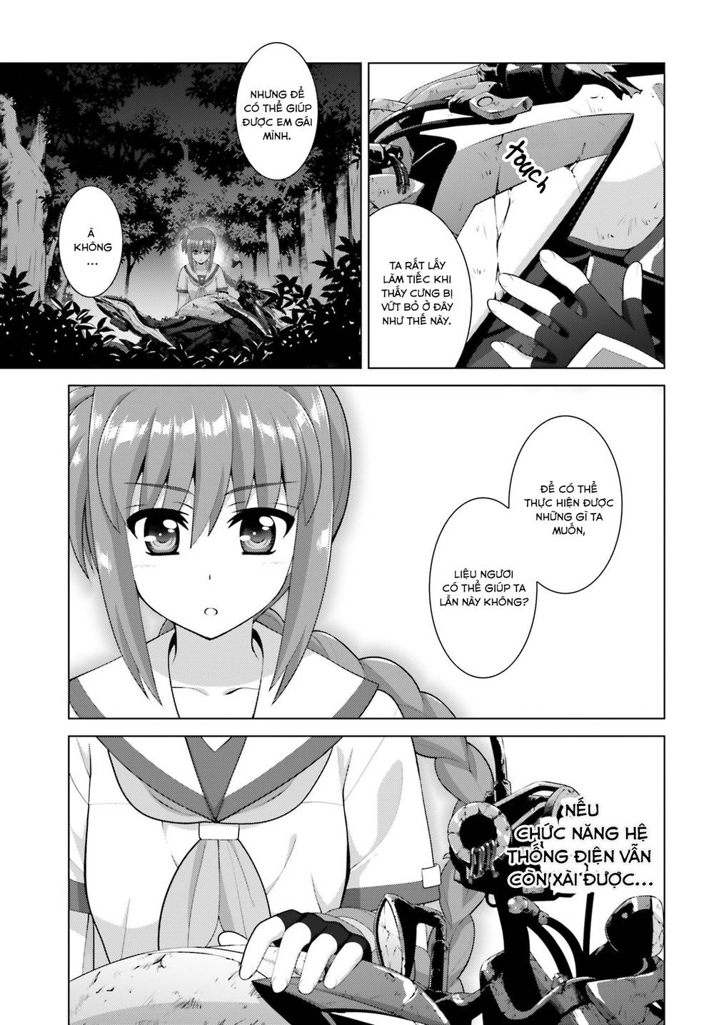 Mahou Shoujo Lyrical Nanoha Reflection Chapter 7 - Trang 2