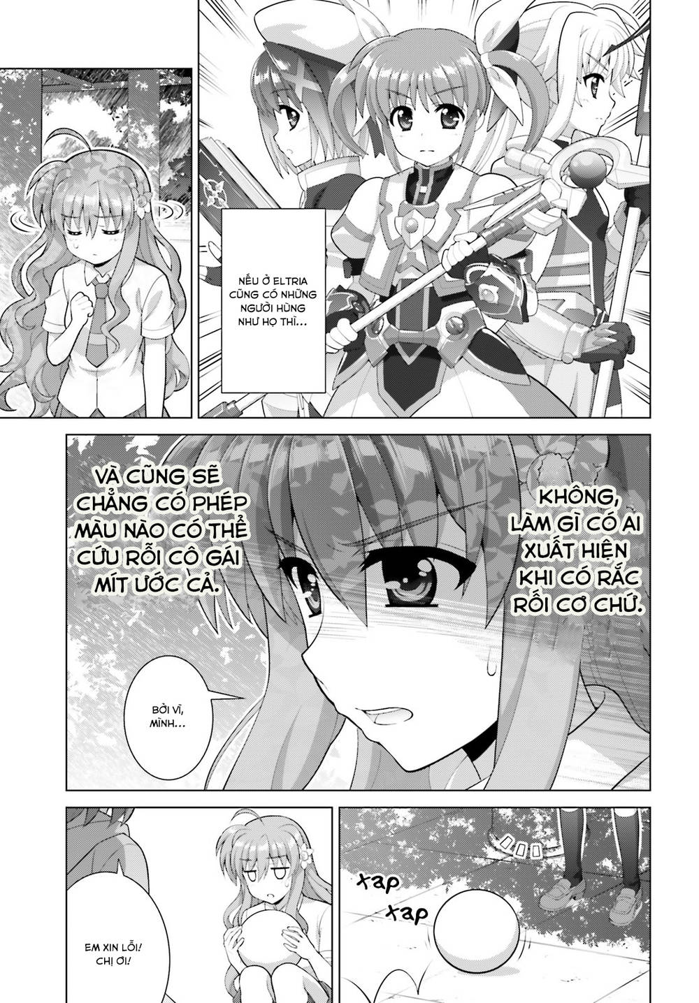 Mahou Shoujo Lyrical Nanoha Reflection Chapter 7 - Trang 2