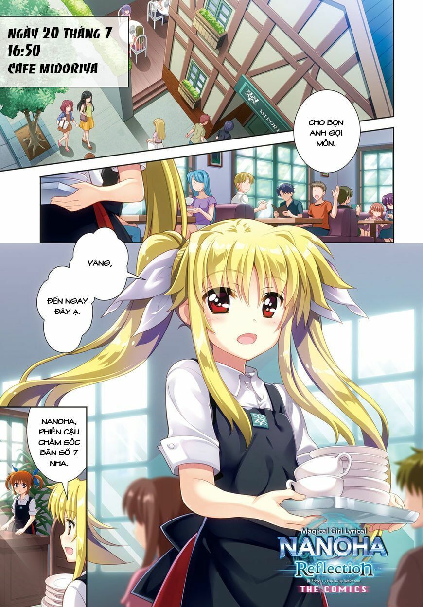 Mahou Shoujo Lyrical Nanoha Reflection Chapter 6.1 - Trang 2