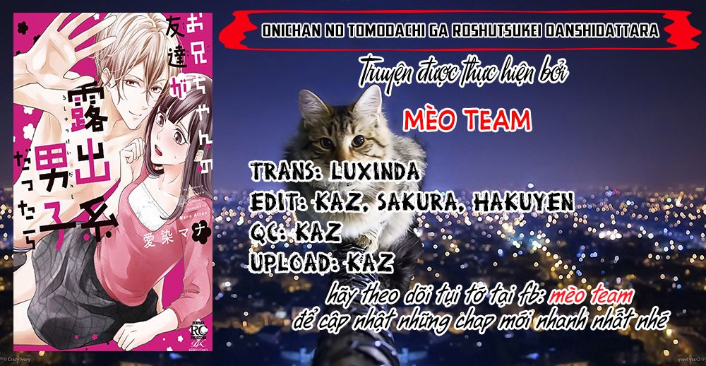 Onii-Chan No Tomodachi Ga Roshutsukei Danshi Dattara Chapter 3 - Trang 2