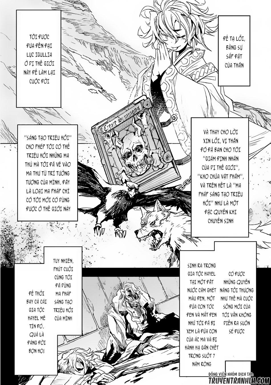 Kuro No Souzou Shoukanshi – Tenseisha No Hangyaku Chapter 2 - Trang 2