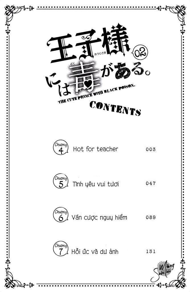 Hoàng Tử Có Độc Chapter 4 - Trang 2