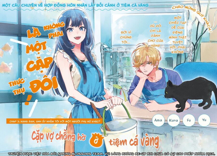 Cặp Vợ Chồng Hờ Ở Tiệm Cá Vàng Chapter 3 - Trang 2