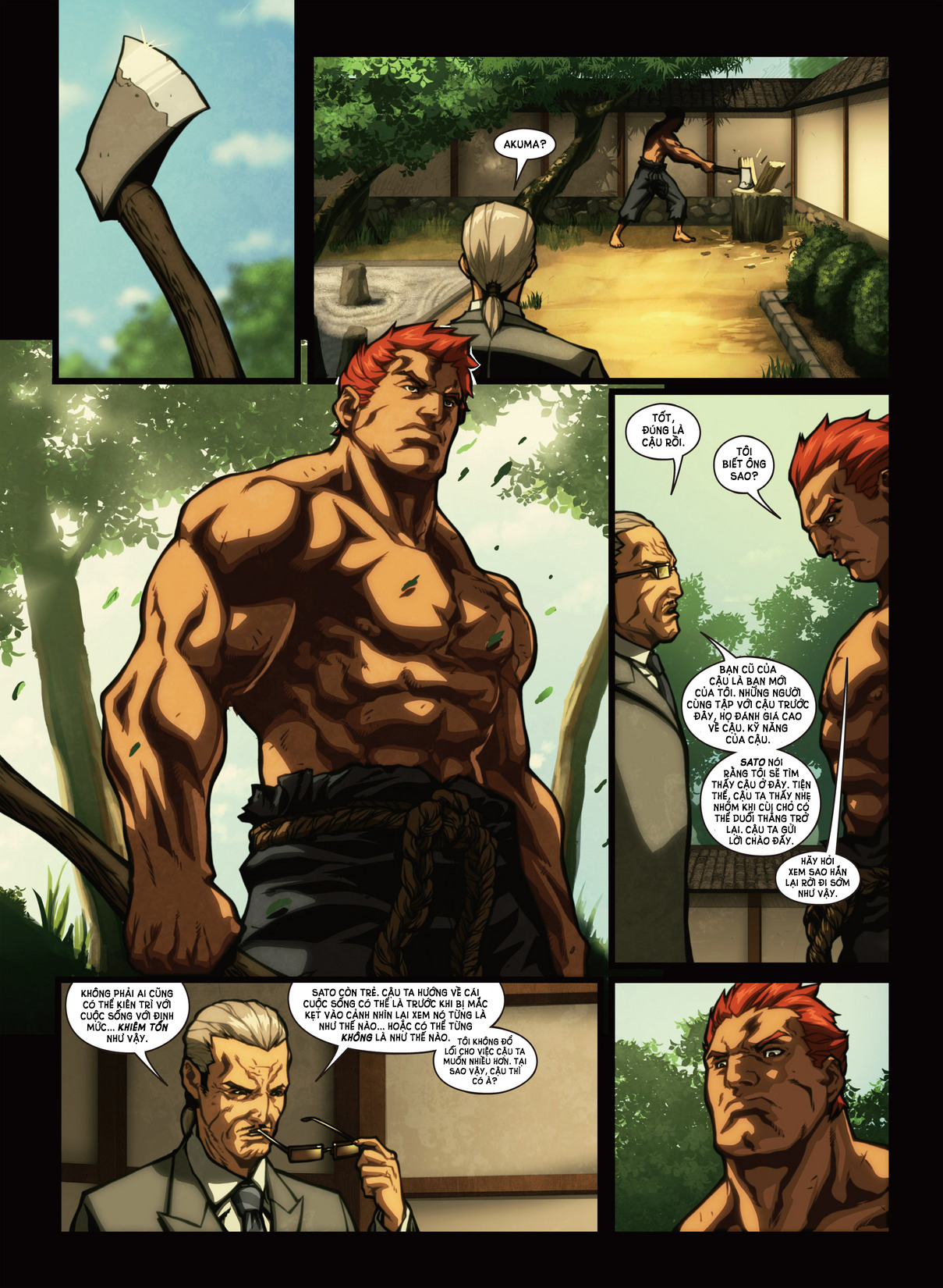 Street Fighter Origin Chapter 3 - Trang 2