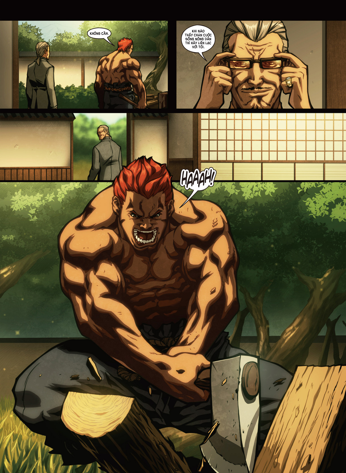 Street Fighter Origin Chapter 3 - Trang 2