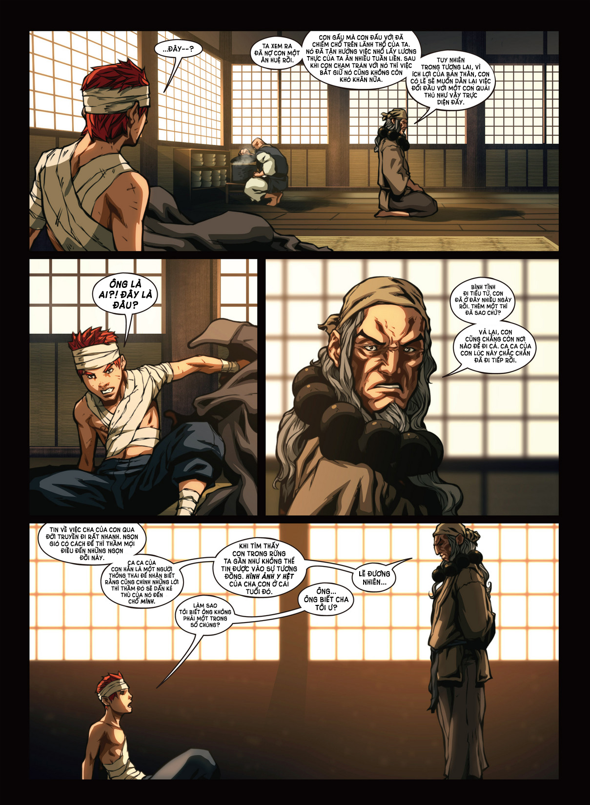 Street Fighter Origin Chapter 2 - Trang 2