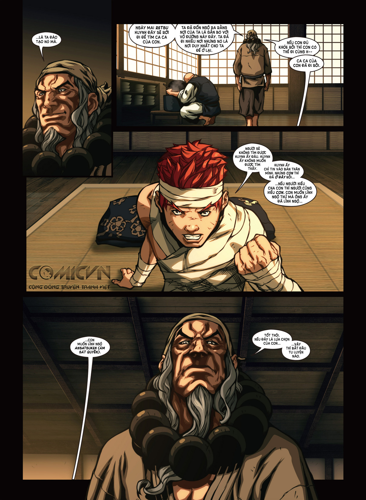 Street Fighter Origin Chapter 2 - Trang 2