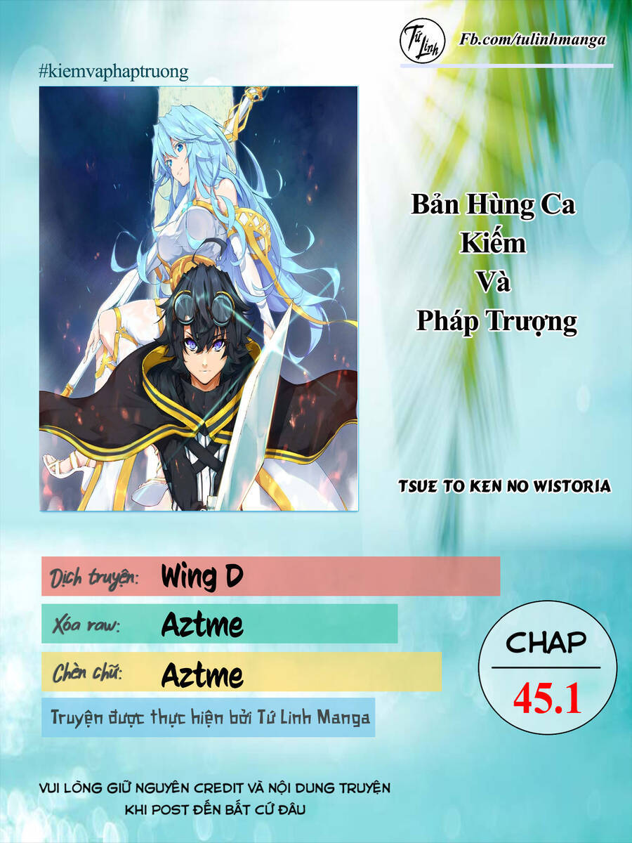 Wistoria Bản Hùng Ca Kiếm Và Pháp Trượng Chapter 45.1 - Trang 2