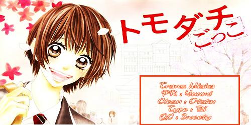 Tomodachi Gokko Chapter 1 - Trang 2