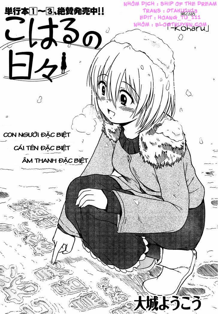 Koharu No Hibi Chapter 27 - Trang 2