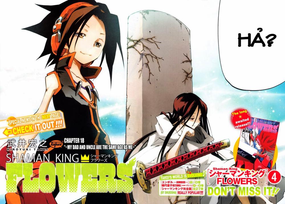 Shaman King: Flowers Chapter 18 - Trang 2