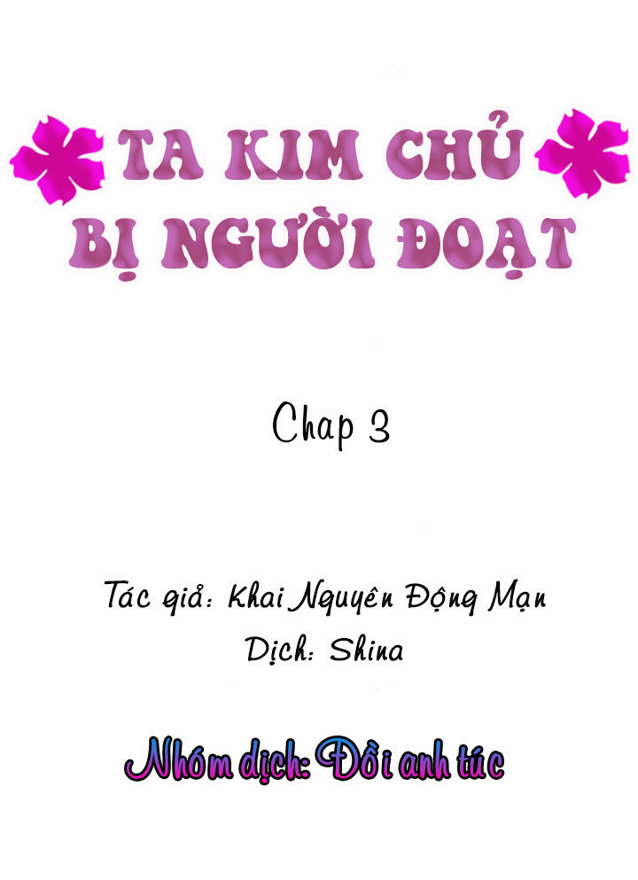 Ta Kim Chủ Bị Người Đoạt Chapter 3 - Trang 2