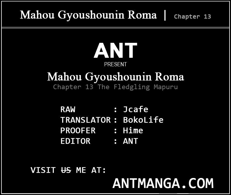 Mahou Gyoushounin Roma Chapter 13 - Trang 2