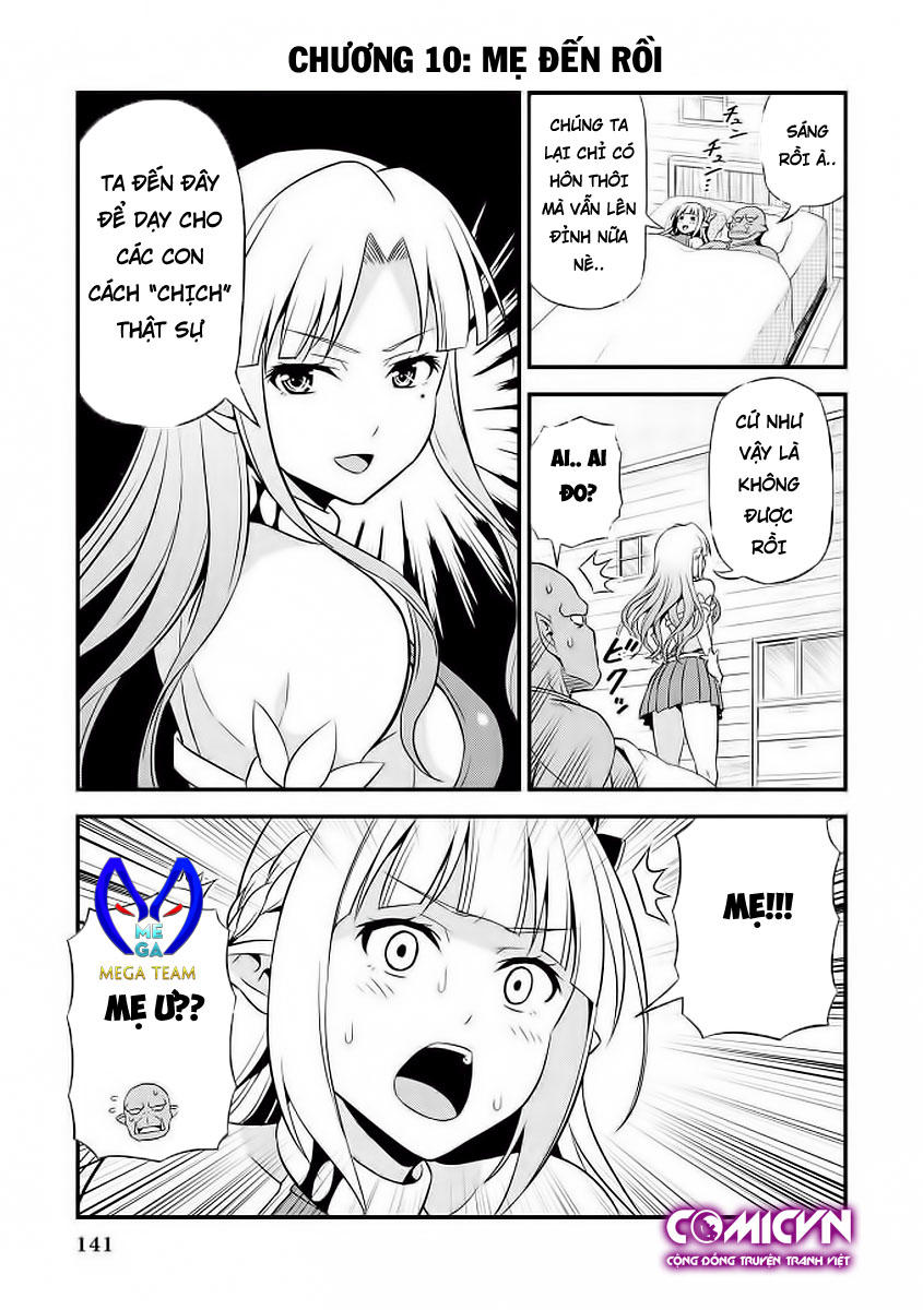 Elf Damdang Và Orc Nghiêm Túc – Hentai Erufutomajime Chapter 10 - Trang 2