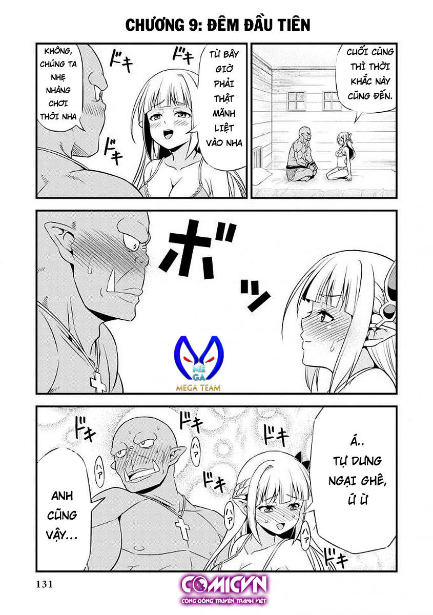 Elf Damdang Và Orc Nghiêm Túc – Hentai Erufutomajime Chapter 9 - Trang 2