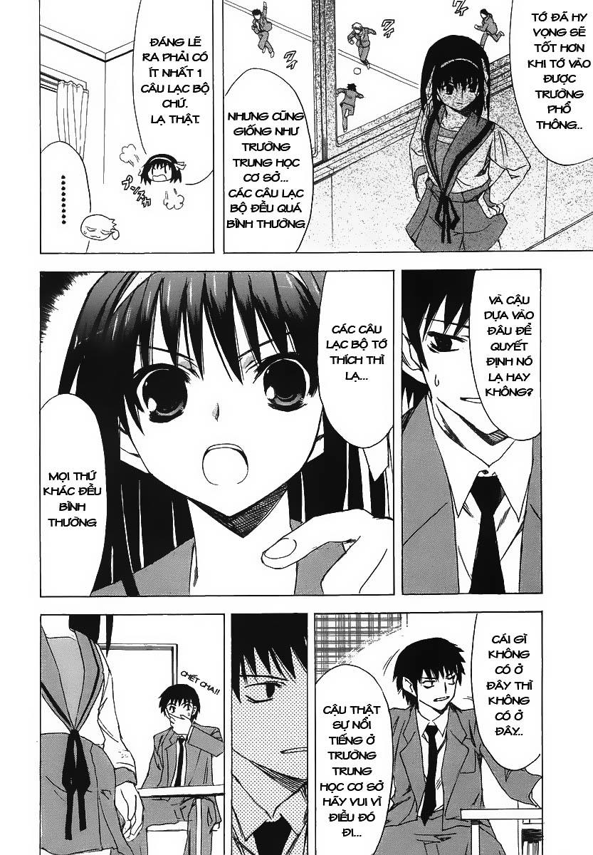 Suzumiya Haruhi No Yuutsu Chapter 3 - Trang 2