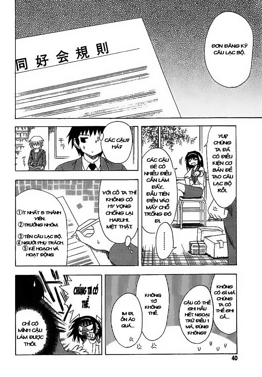 Suzumiya Haruhi No Yuutsu Chapter 2 - Trang 2