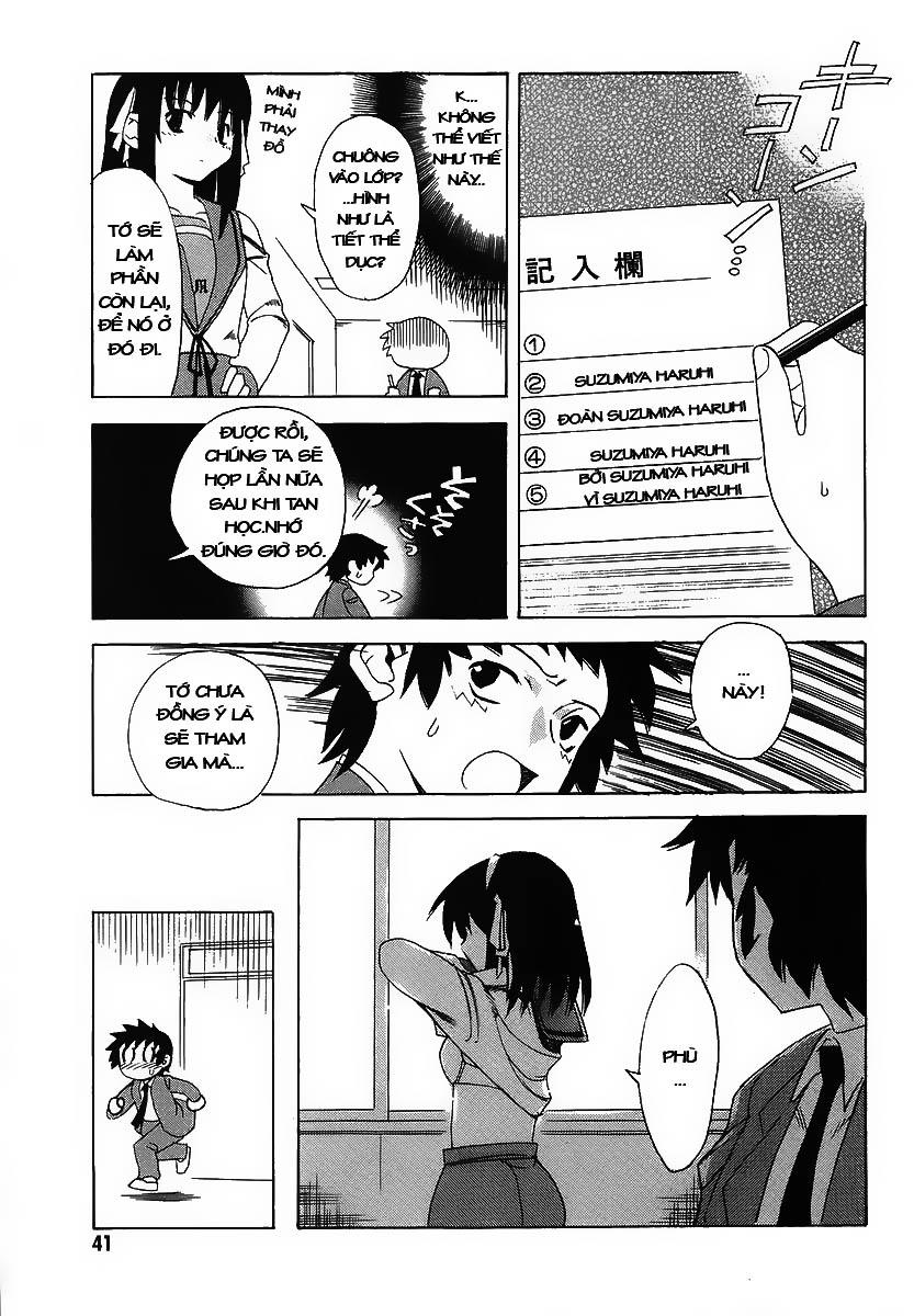 Suzumiya Haruhi No Yuutsu Chapter 2 - Trang 2