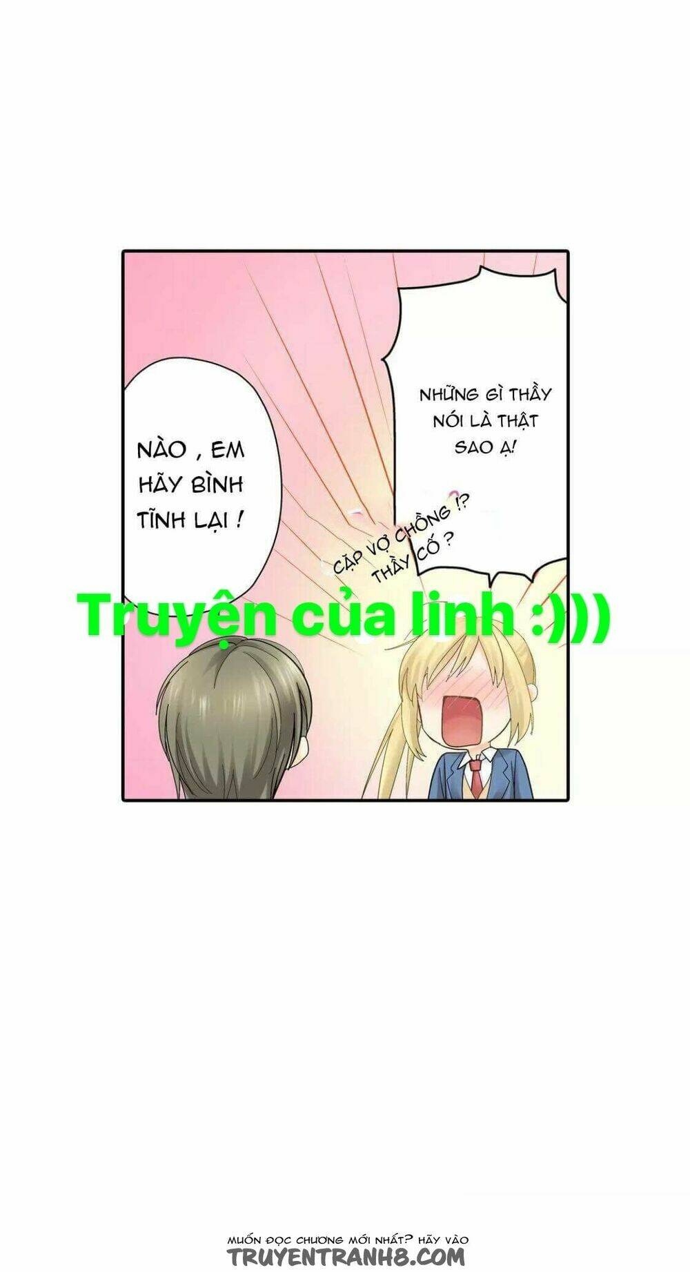 Thầy Giáo , Xin Vui Lòng Giải Quyết Vấn Đề Của Em Chapter 8 - Trang 2