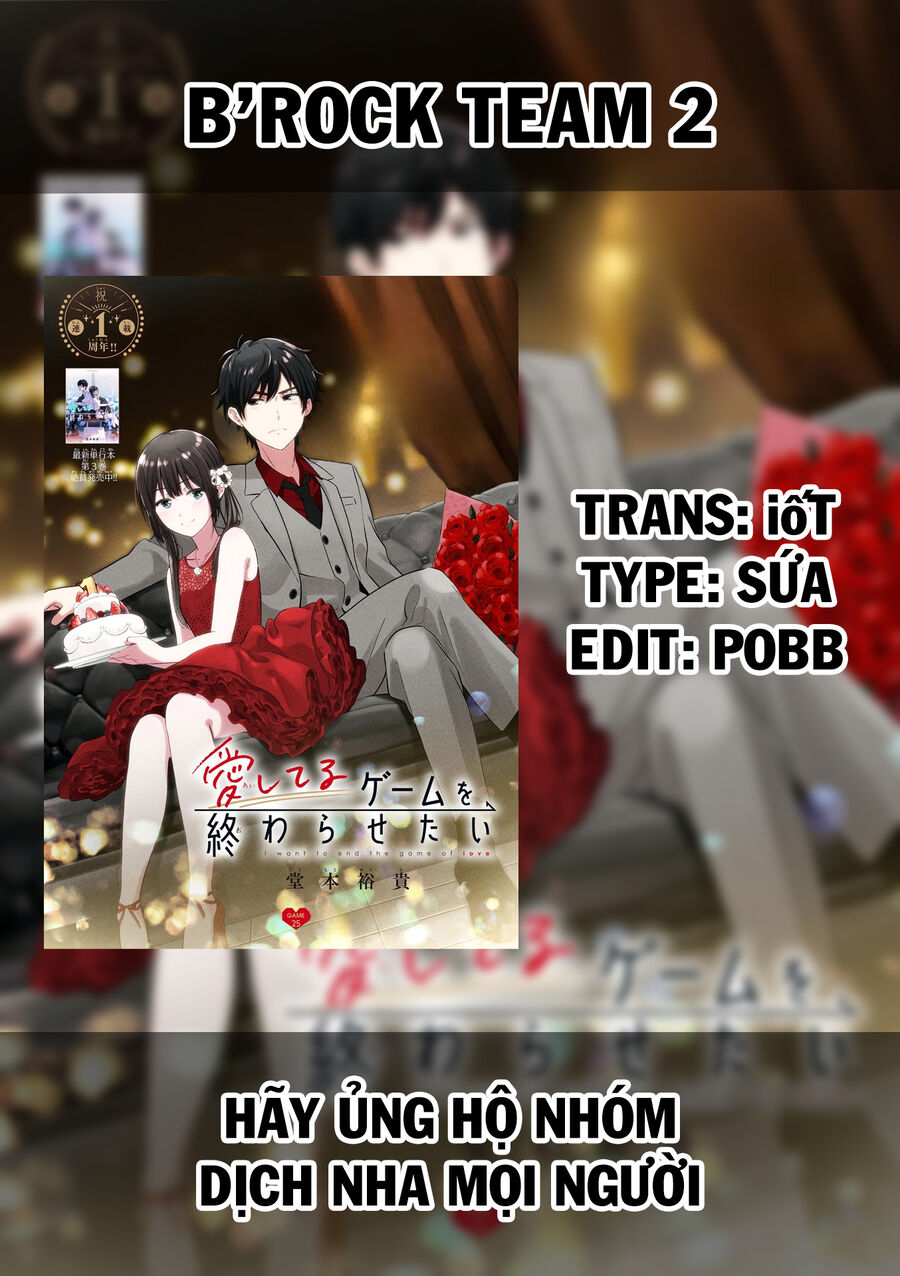 Aishiteru Game Wo Owarasetai Chapter 34 - Trang 2