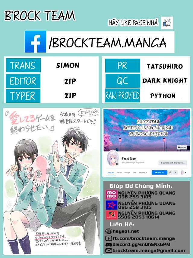 Aishiteru Game Wo Owarasetai Chapter 8 - Trang 2