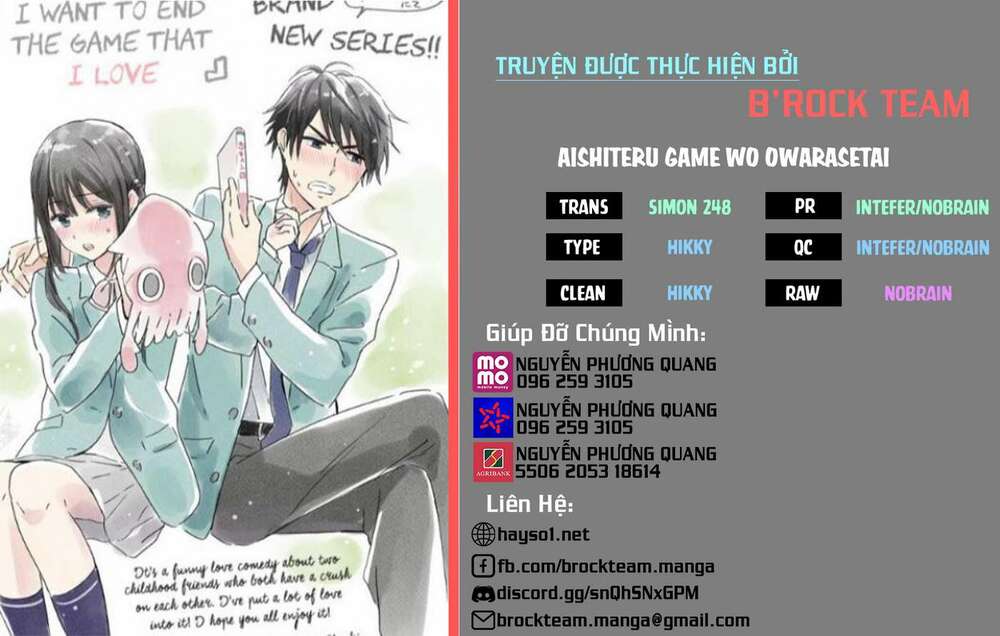 Aishiteru Game Wo Owarasetai Chapter 5 - Trang 2