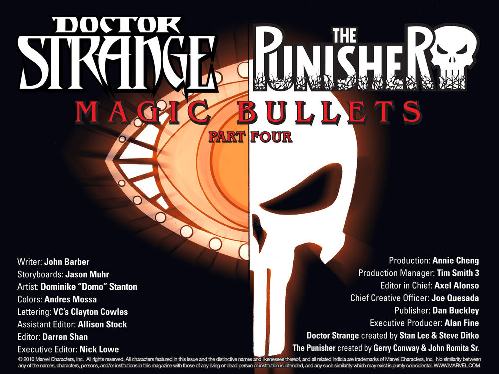 Doctor Strange/Punisher: Magic Bullets Chapter 4.1 - Trang 2