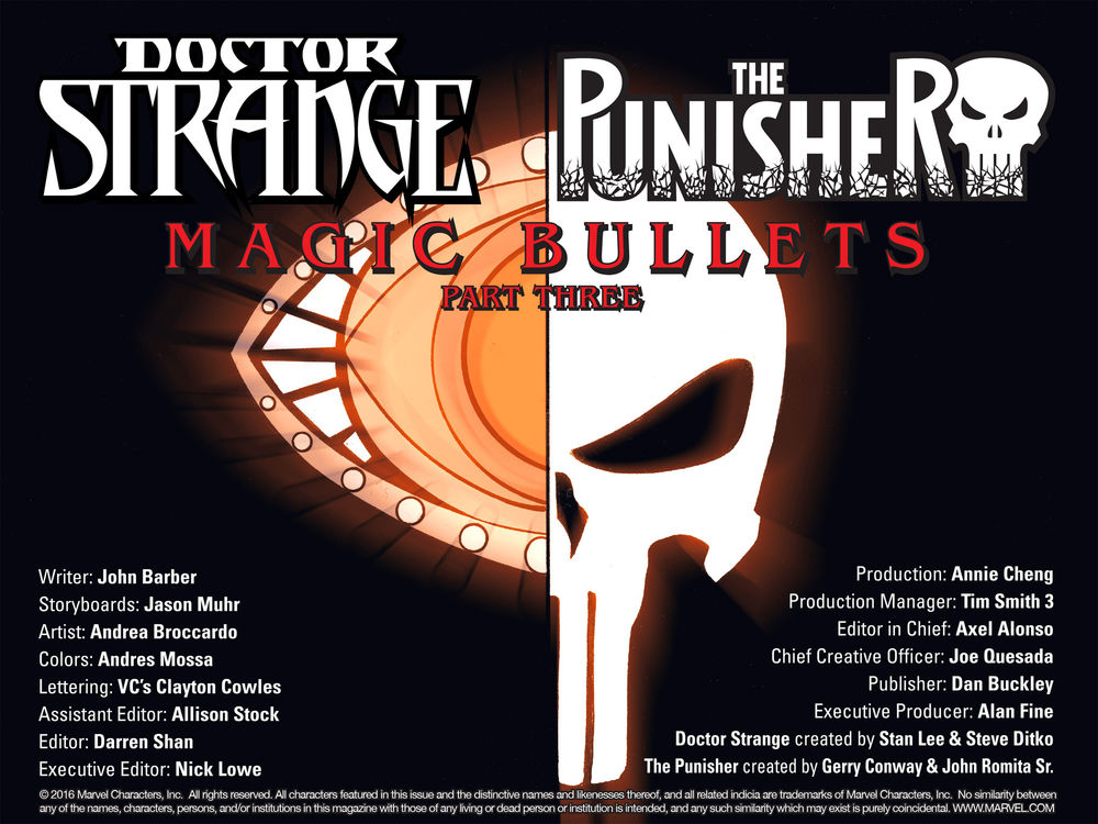 Doctor Strange/Punisher: Magic Bullets Chapter 3.1 - Trang 2