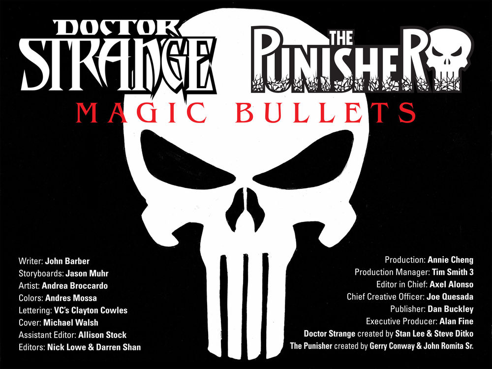 Doctor Strange/Punisher: Magic Bullets Chapter 1.1 - Trang 2