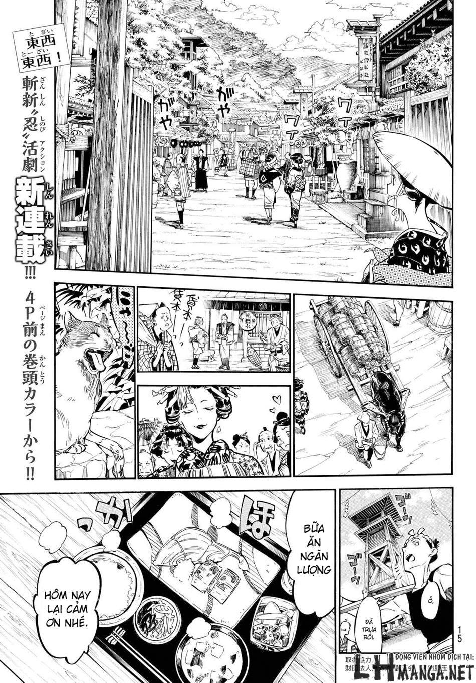 Mononote: Edo Shinobi Kagyou Chapter 1 - Trang 2