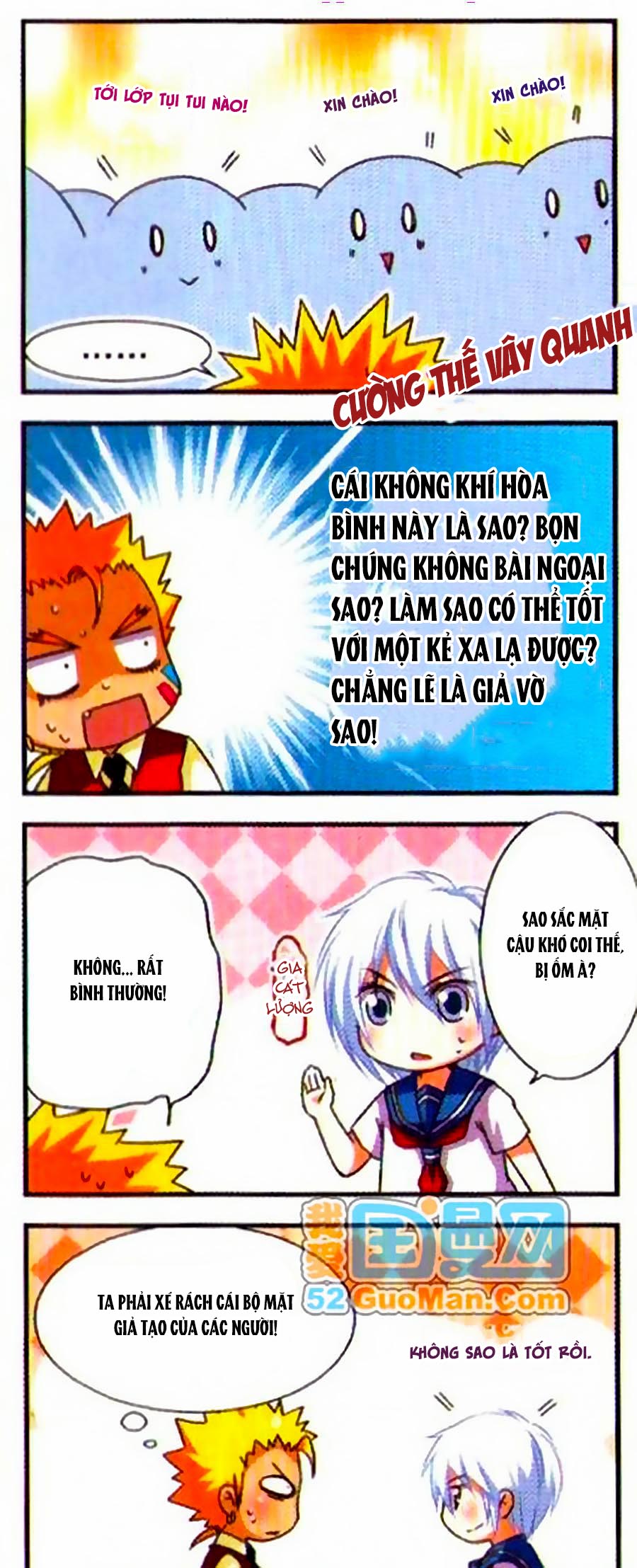 Manh Tam Quốc Chapter 50 - Trang 2