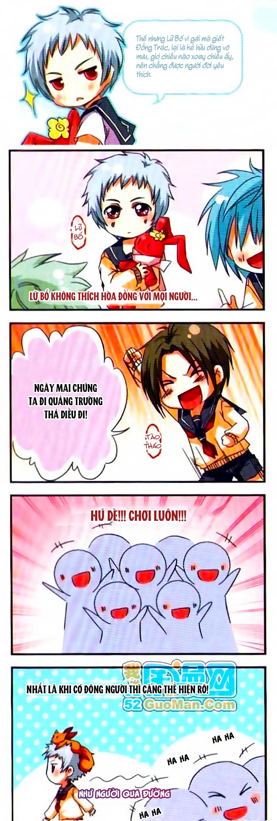 Manh Tam Quốc Chapter 13 - Trang 2