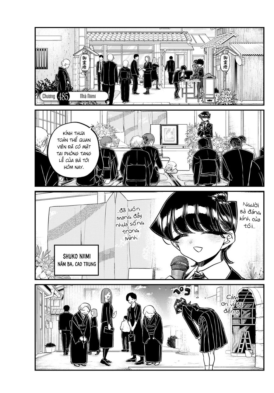 Komi-San Wa Komyushou Desu Chapter 485 - Trang 2