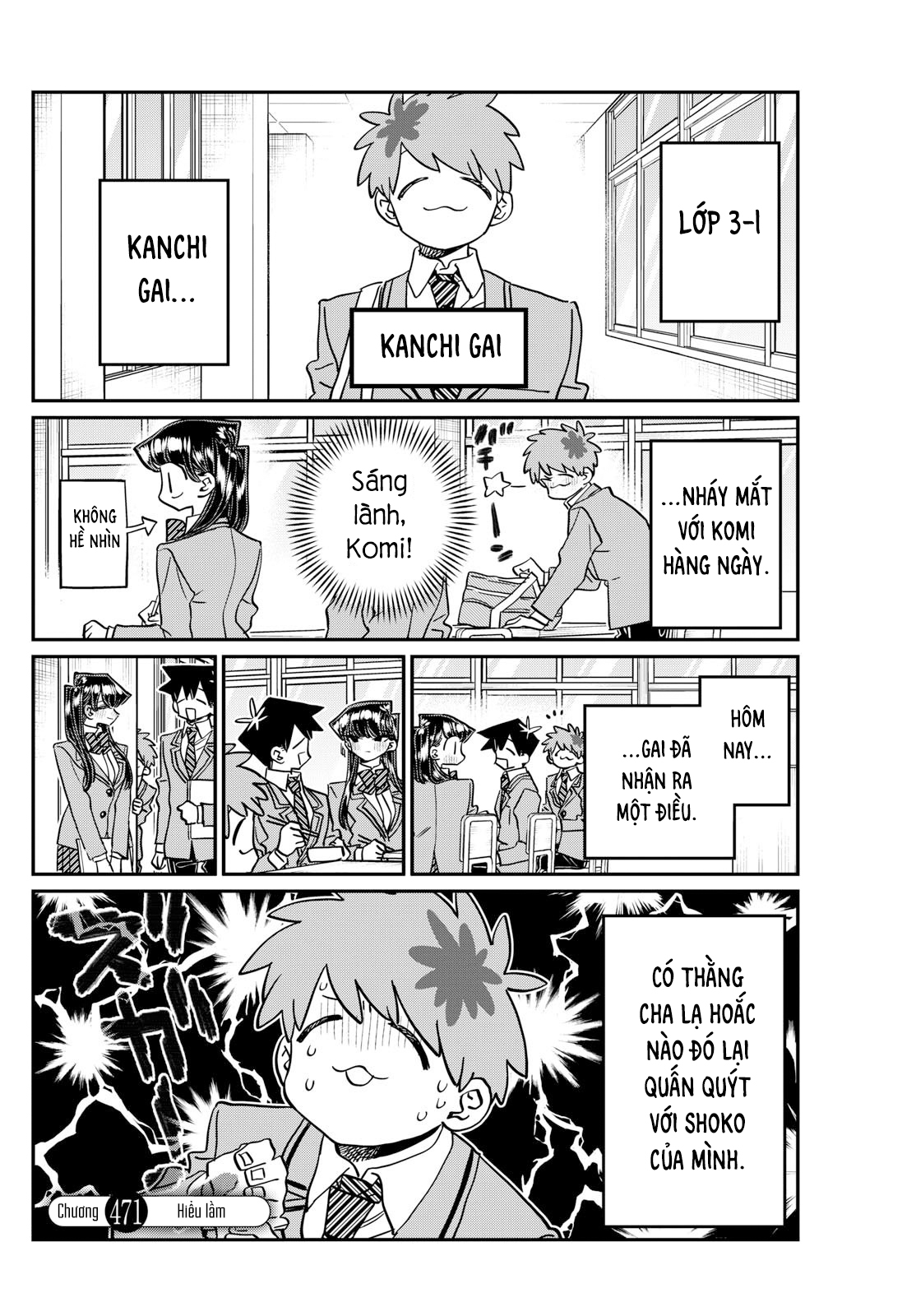 Komi-San Wa Komyushou Desu Chapter 471 - Trang 2