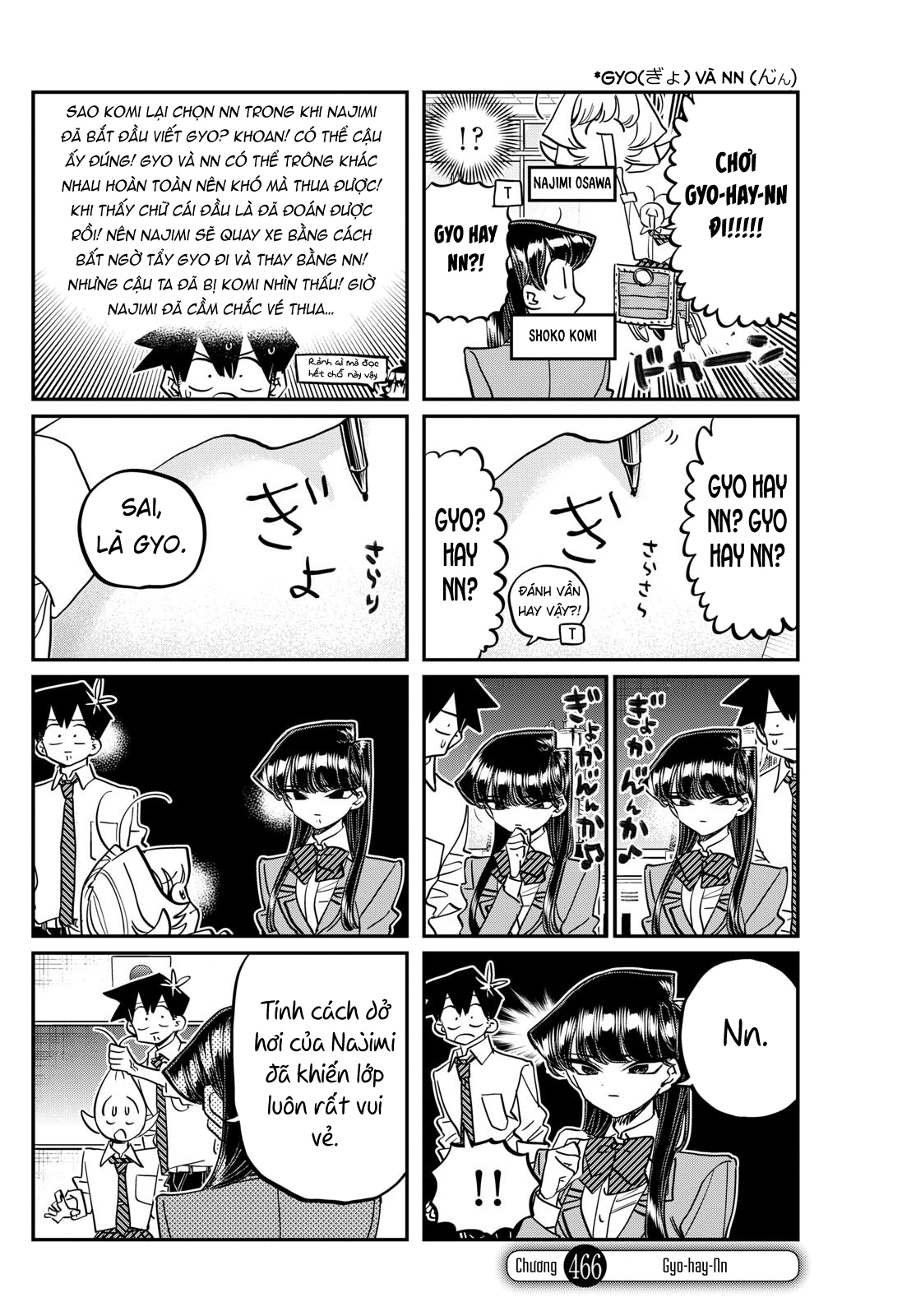 Komi-San Wa Komyushou Desu Chapter 466 - Trang 2