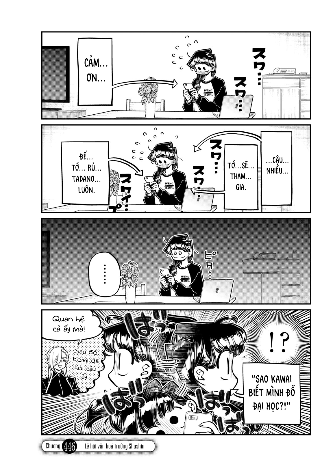 Komi-San Wa Komyushou Desu Chapter 446 - Trang 2