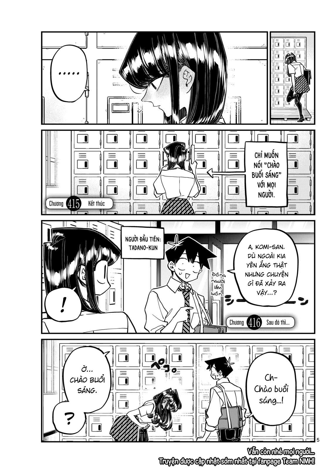 Komi-San Wa Komyushou Desu Chapter 415 - Trang 2