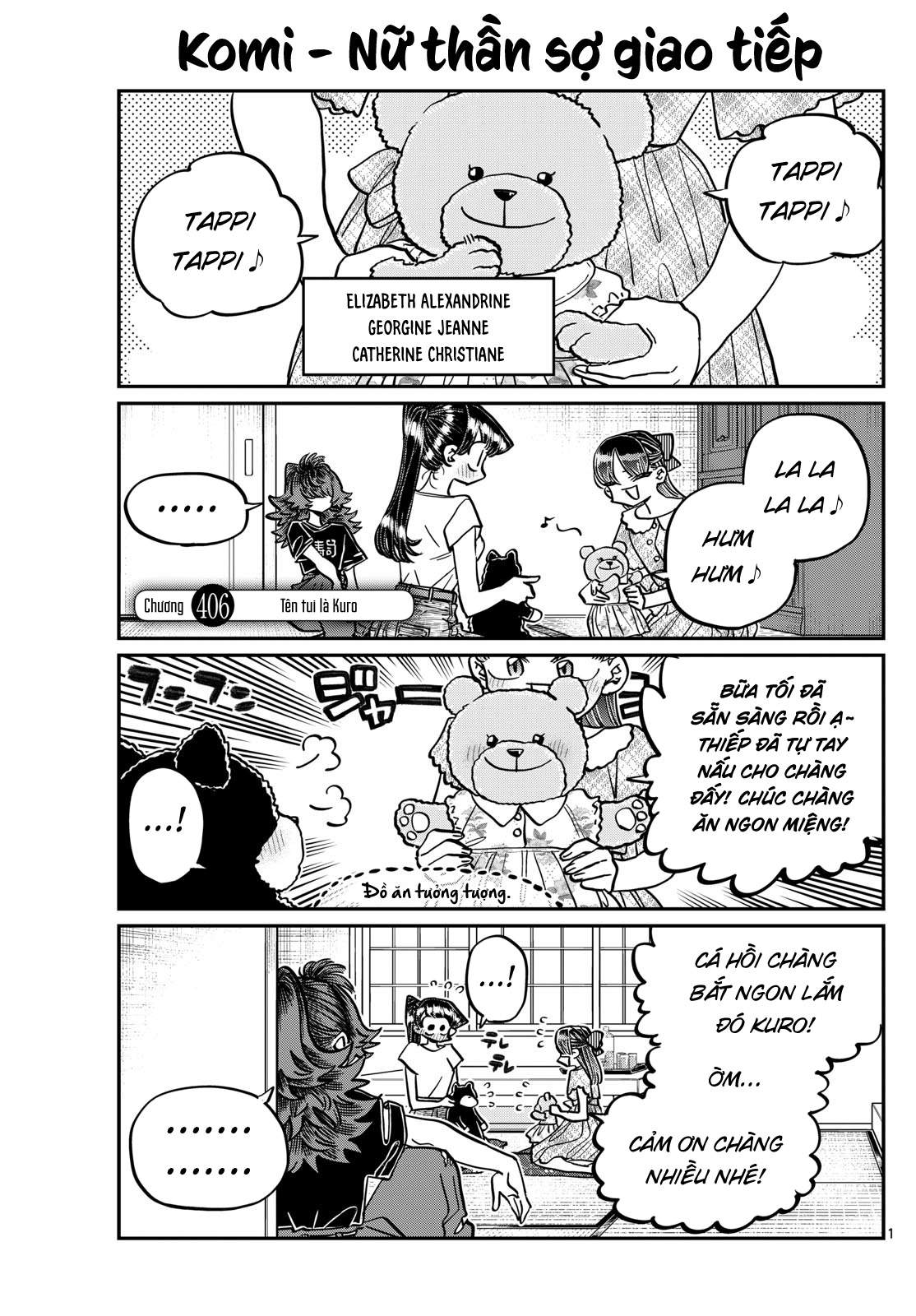 Komi-San Wa Komyushou Desu Chapter 406 - Trang 2