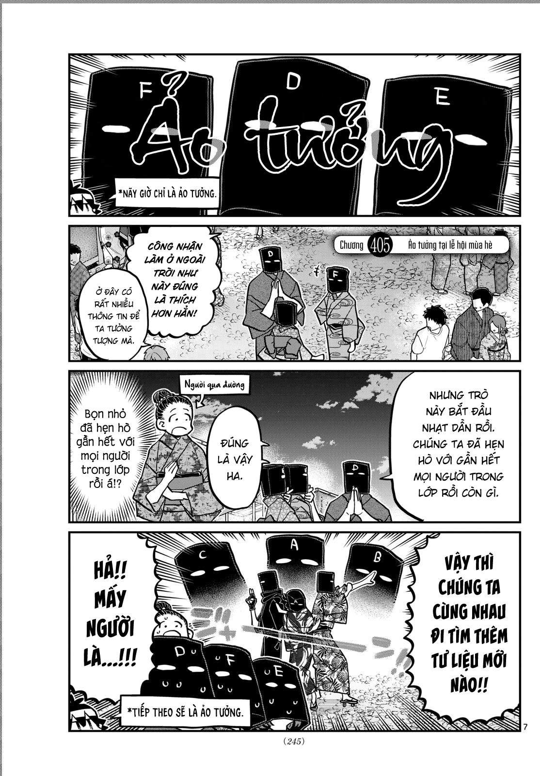 Komi-San Wa Komyushou Desu Chapter 405 - Trang 2