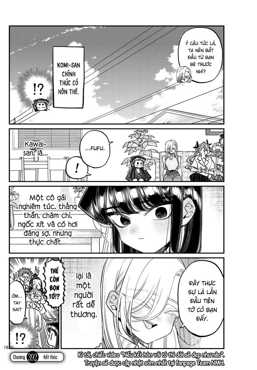 Komi-San Wa Komyushou Desu Chapter 392 - Trang 2