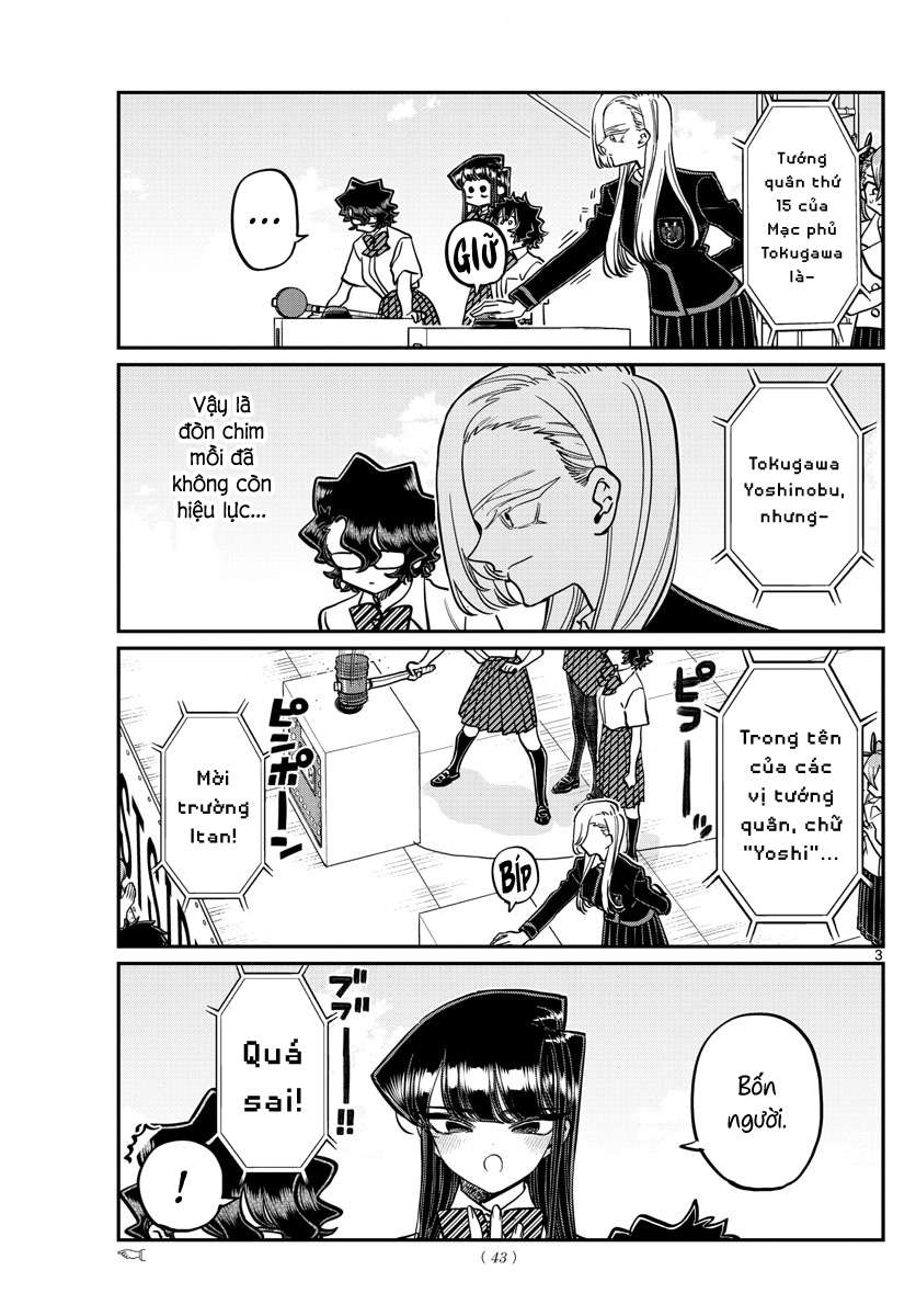 Komi-San Wa Komyushou Desu Chapter 388 - Trang 2