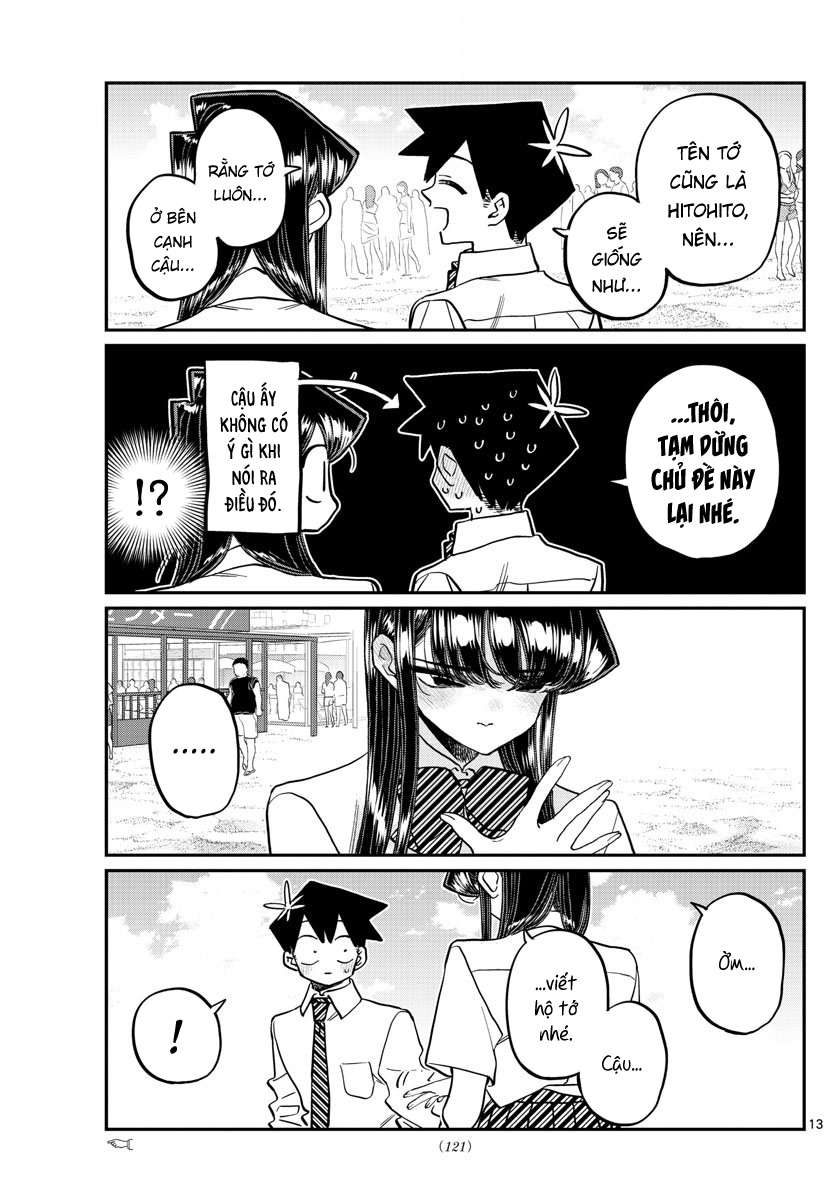 Komi-San Wa Komyushou Desu Chapter 386 - Trang 2