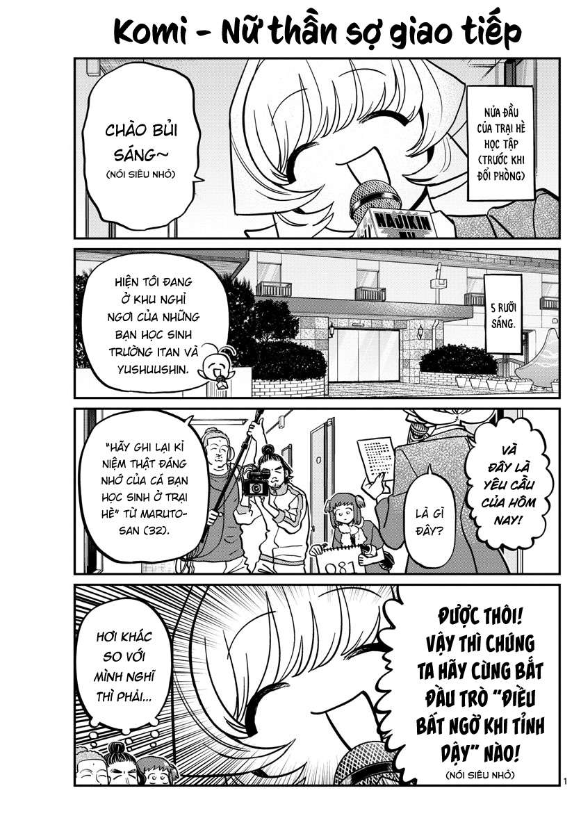 Komi-San Wa Komyushou Desu Chapter 385 - Trang 2