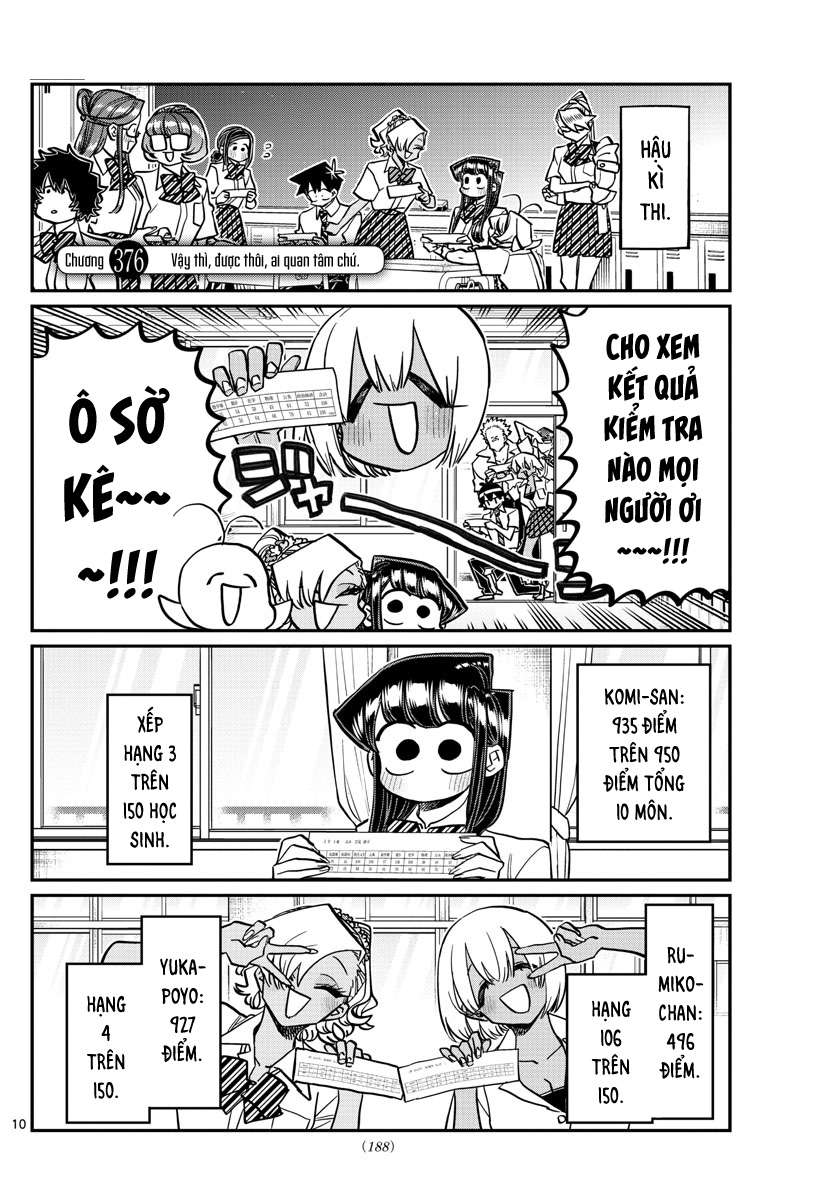 Komi-San Wa Komyushou Desu Chapter 376 - Trang 2